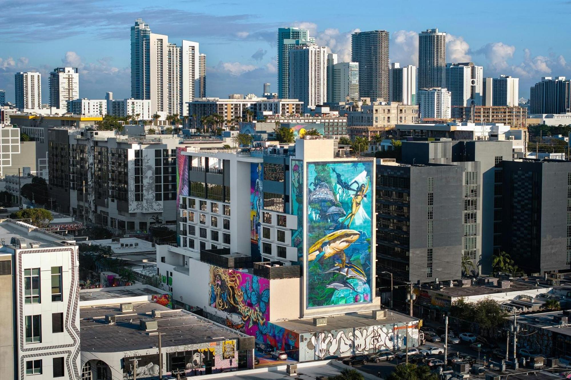 Moxy Miami Wynwood Hotel Exterior foto