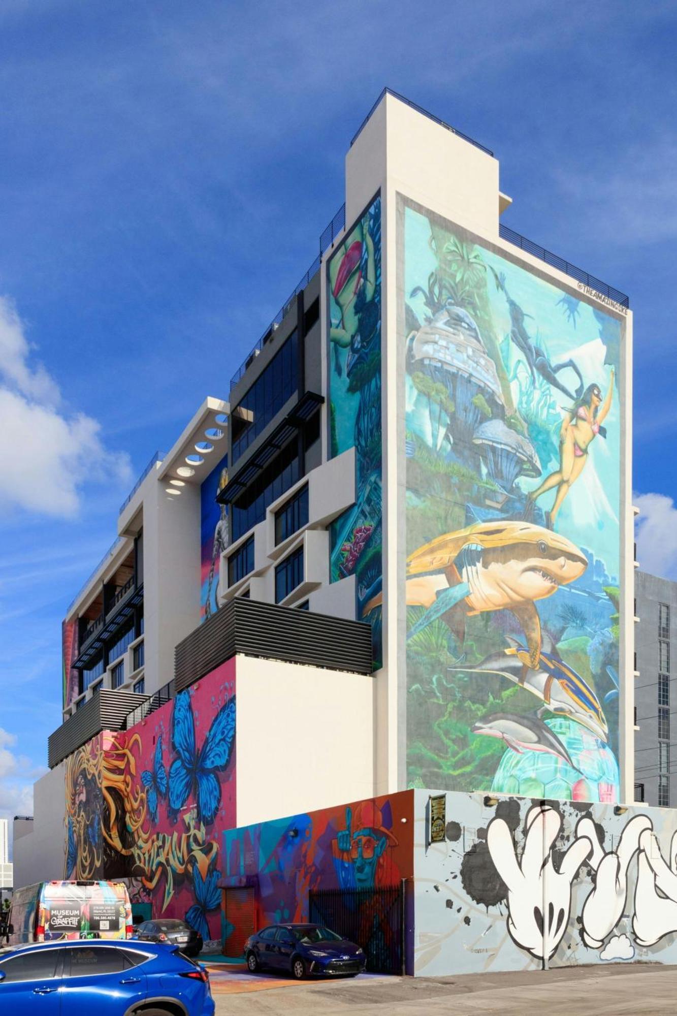 Moxy Miami Wynwood Hotel Exterior foto